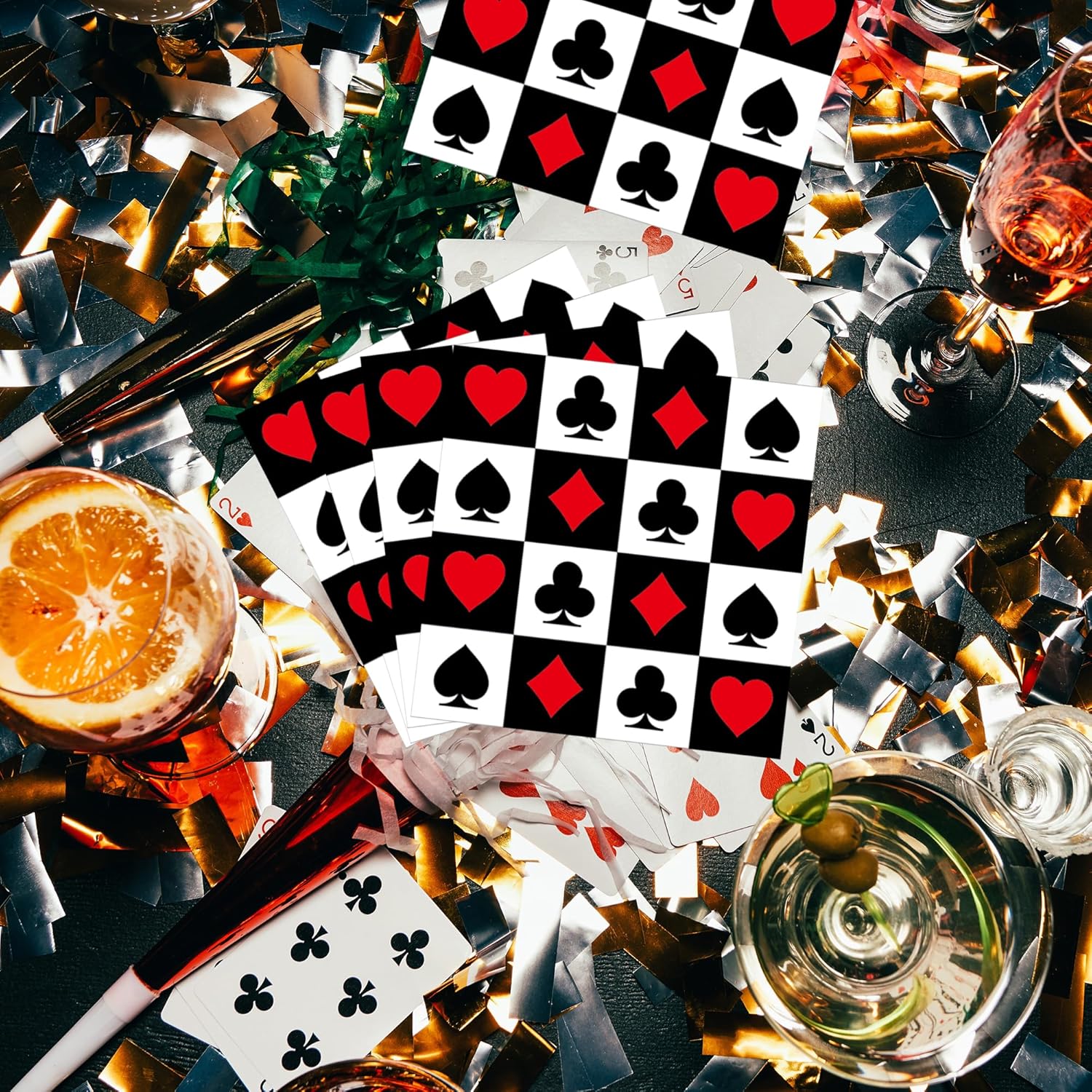 20/40/60/80 adet Casino tema P - Party Games Night incelemesi ve fiyatı